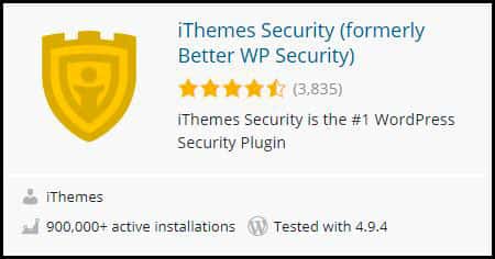 i-theme-security Plugin for WordPress