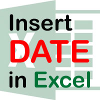 Insert Date in Excel Feature Image