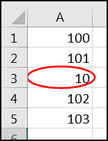 Find Invalid Data in a Validation Area in Excel