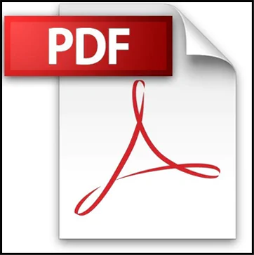 Portable Document Format [PDF] icon
