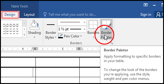 Add Border with Border Painter in MS Word 2016 Bangla Tutorial
