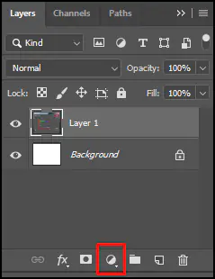 Adjustment Layer in Adobe Photoshop CC