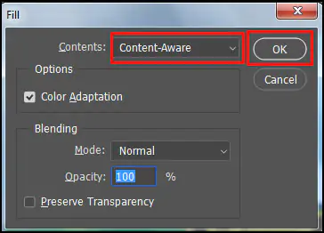 How to use Content-Aware Tool in Adobe Photoshop CC