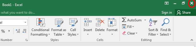 Exit-Excel-2016-in-Windows-7