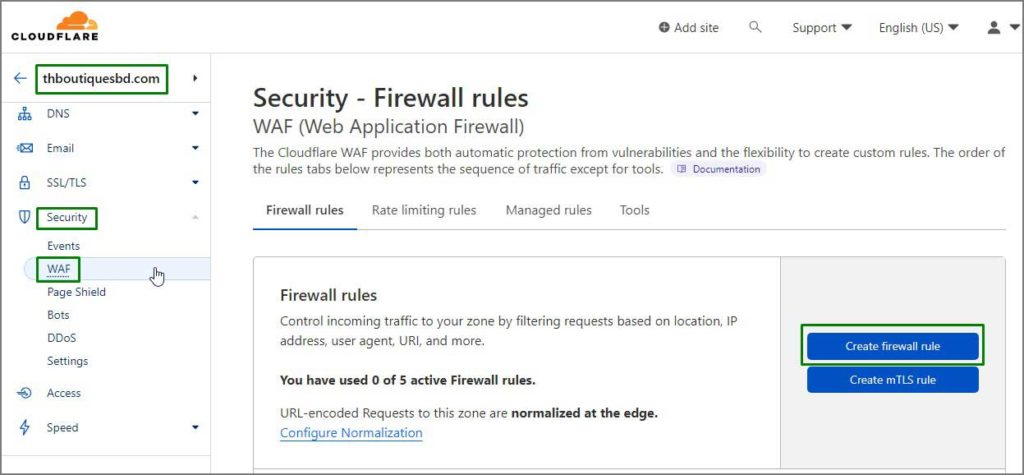Create-Firewall-Rule-in-Cloudflare-Step-One