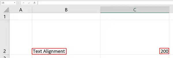 Text and cell alignment in excel all version