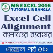 Excel Cell Alignment in Excel 2016 Feature Image